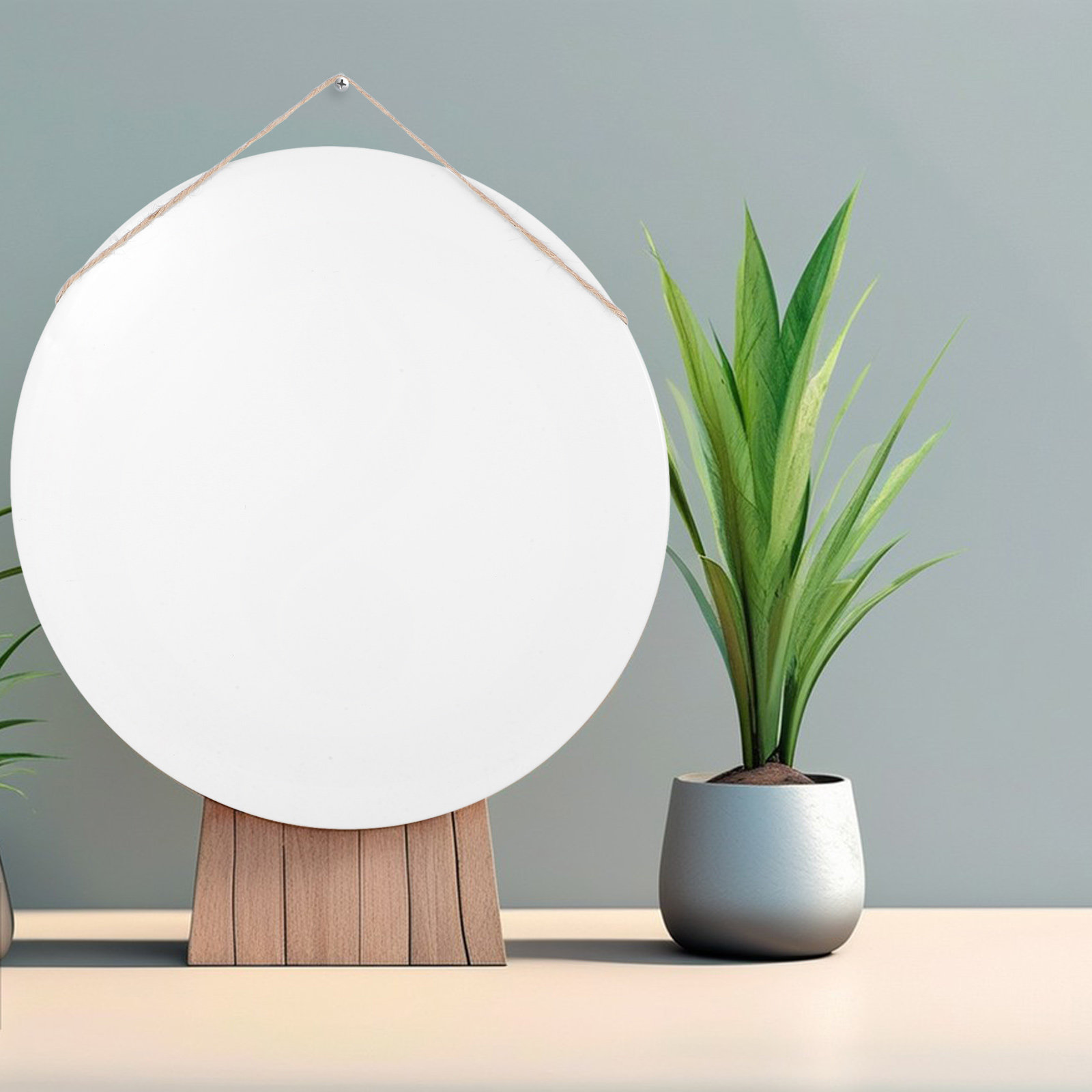 Yard Sign Blank - Placas de Metal Branco em Branco