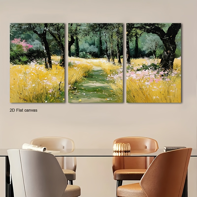Conjunto de 3 Telas Sem Moldur - Canvas Wrap Ready avaliação e preço