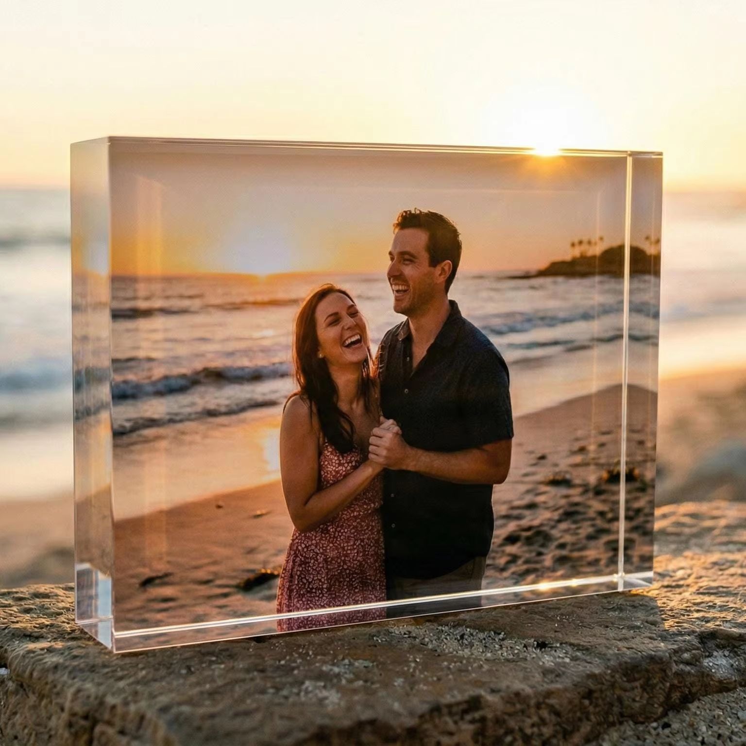Bloco de Fotos de Amizade Pers - Photo Acrylic Block avaliação e preço