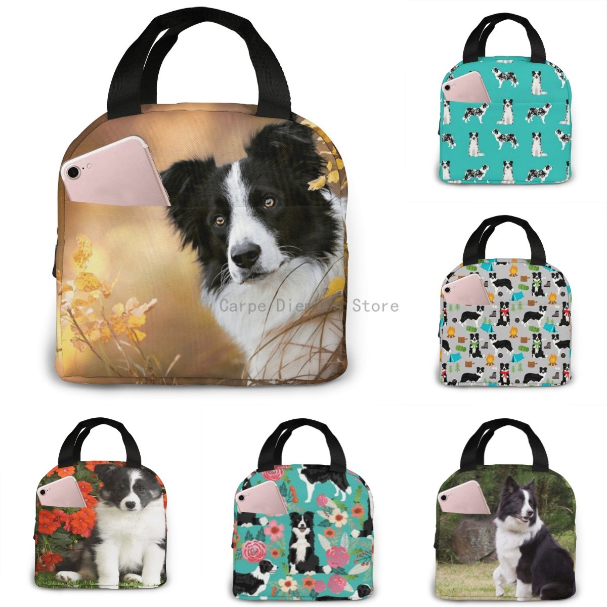 Saco de almoço jovem border co - Tote Bag Sublimation avaliação e preço