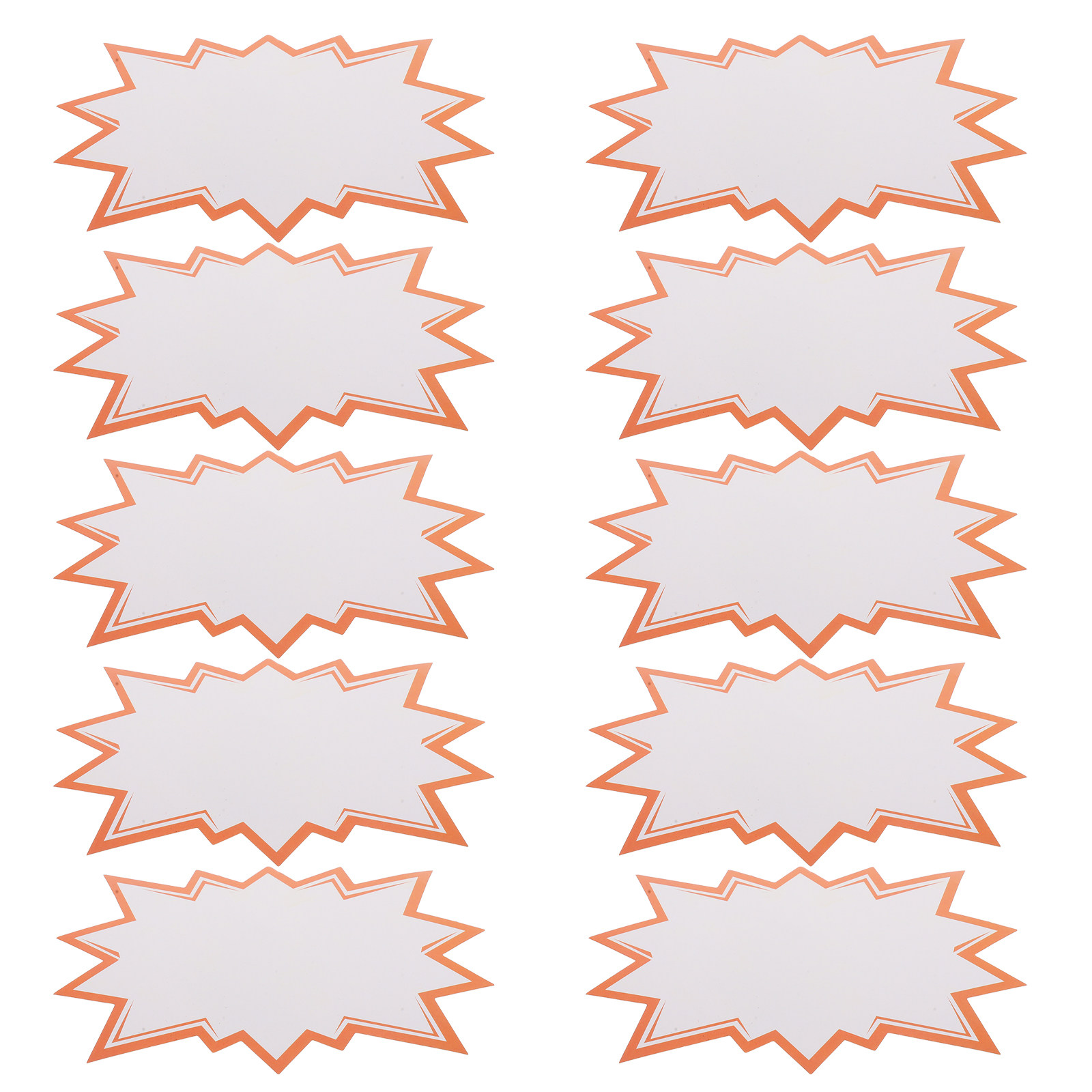 100 Etiquetas de Preço em Pape - Yard Sign Blank avaliação e preço