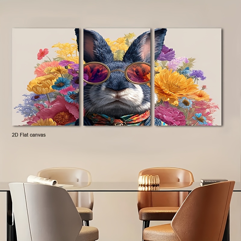 Conjunto de 3 Telas Sem Moldur - Canvas Wrap Ready avaliação e preço