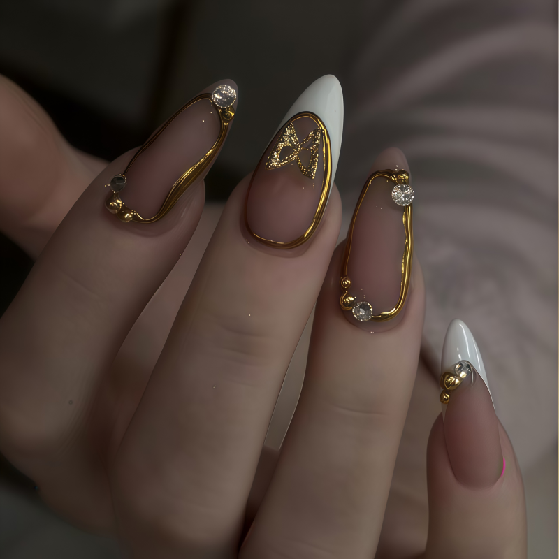24 peças de unhas postiças ele - Metal Photo Panel avaliação e preço